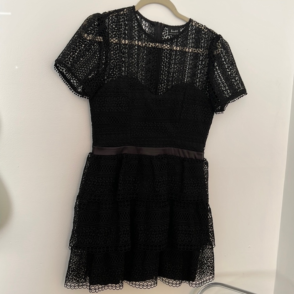 Revolve black dress